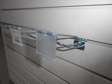 Zweifachhaken 20x Paneelwand 6cm Lamellenwand f Tego Lochwand Steckwand Schlitz