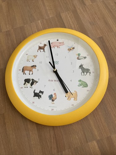 Kookoo kids worms - uhr, gelb