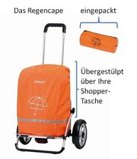 Andersen Regencape Regenmantel Regenplane Regen-Schutz Einkaufs-Trolley Shopper