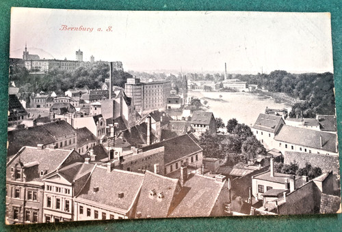 Feldpost 1915 bernburg saale - feldpost,
