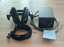 STAX SR-5 Vintage Elektrostatik-Kopfhörer mit SRD-6SB Adapter