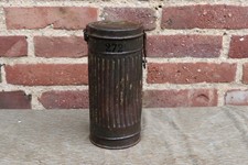 Gasmaskendose Tarnfarbe Camouflage Wintertarn Wehrmacht