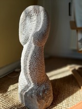 Skulptur Sandstein Frau/Mann