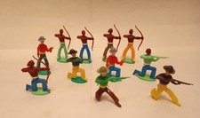 DDR Westernspielzeug  " Steckfiguren"   VEB Spielzeugland
