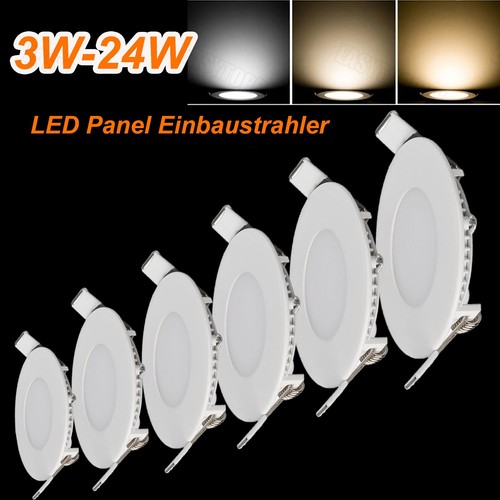 Led panel einbauleuchte 9w - einbauleuchte, 3w