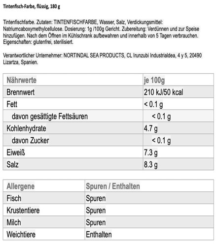 Tintenfisch farbe flüssig - tintenfisch-farbe,