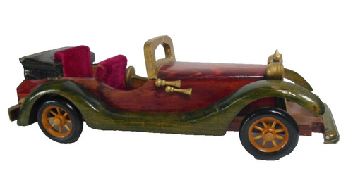 Vintage holzauto oldtimer - vintage,