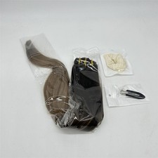 Sindra Clip in Extensions Echthaar, Balayage DunkelBraun bis Schmutzige Blond Ec