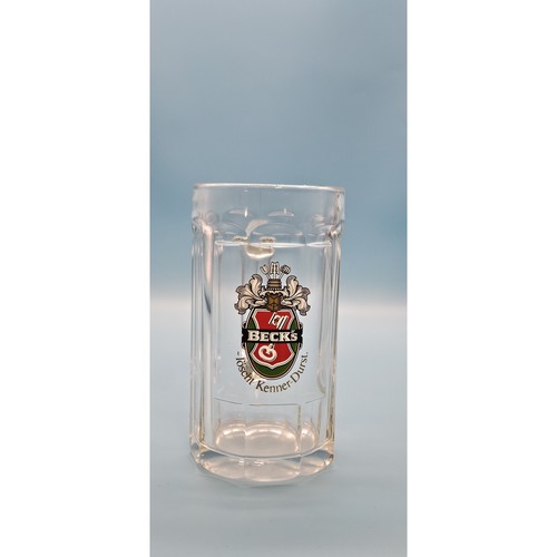 Becks krug altes bierglas - becks,