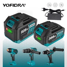 Akku Ersatzbatterie Lithiumbatterie LEDArbeitslicht Für YOFIDRA Elektrowerkzeuge