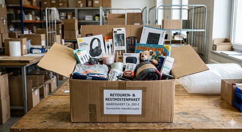 Retouren restpostenpaket - &, |