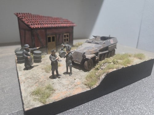 Diorama gebäude haus - 1:35,