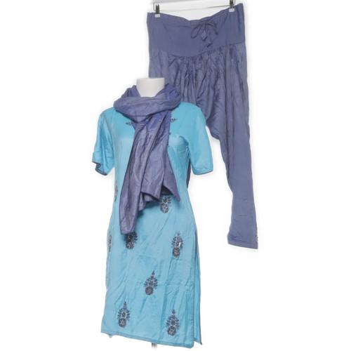 Sari größe blau lila - sari,, m,