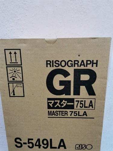 Riso 549la master - s-549la, gr75la
