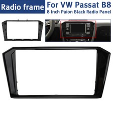 Für VW Passat B8 8 Zoll Schwarz Display Radio Rahmen Blende Abdeckung Passend
