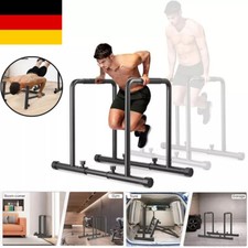 Dip Stationen Dip Barren Verstellbarer Dip-Ständer Fitness Turnhalle Ausüben NEU