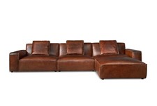 Ledersofa Lancaster - Ecksofa