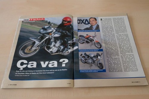 Motorrad 1998 voxan - motorrad, 22/1998