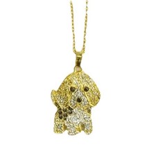 Halskette Goldene Beagle