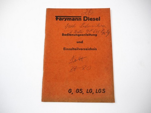 Original farymann diesel gs - diesel,