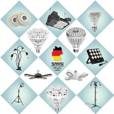 Grow LED Pflanzenlampe Vollspektrum Gewächshaus Hydro 4000K 10W-120W E27 CE