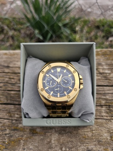 Guess herrenarmbanduhr gold - guess,