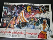 Sindbads gefährliche Abenteuer Filmplakat A0 Ray Harryhausen