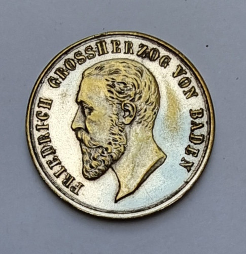 Medaille friedrich grossherzog - friedrich,