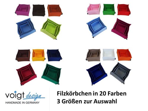 Filzkörbchen klein filz - filzkÖrbchen,