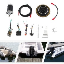 Yamaha Elektrostart-Set 4-Takt 15PS Außenborder-Startermotor-Umrüstkit Netzkabel
