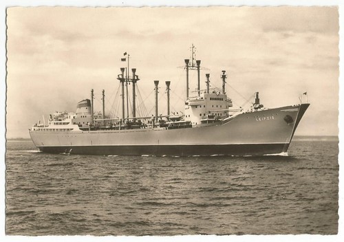 Schiff motorfrachter leipzig - schiff,,