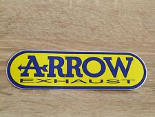 OEM ARROW MOTORRAD AUSPUFF AUFKLEBER NICHT HITZEBESTÄNDIG Sport-Exhaust 2,5x9cm