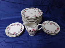 Eschenbach Salzburg Elfenbein Blumendekor Kaffee- Tee - Serviceteile zur Auswahl