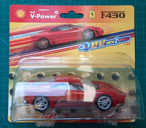 Shell power ferrari - v-power, f430