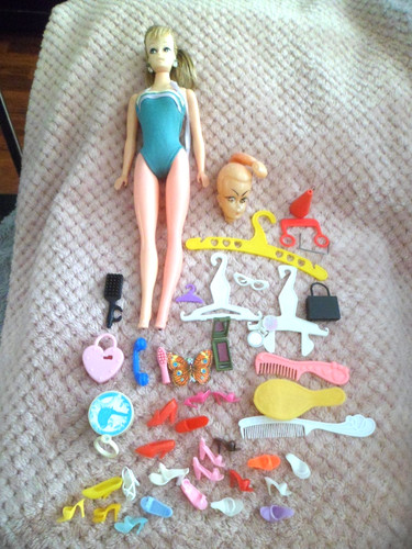 Vintage barbie puppe bild - vintage,