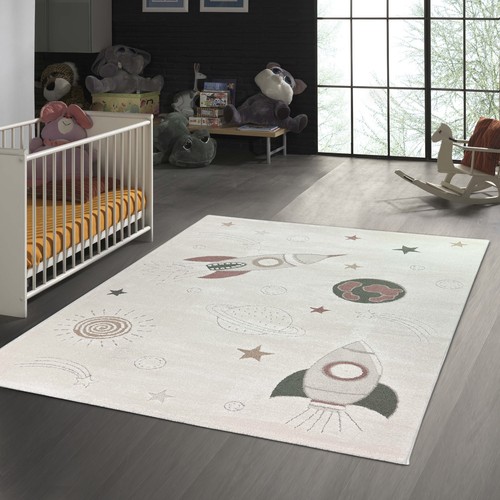 Kinderzimmerteppich planeten - kinderzimmerteppich,