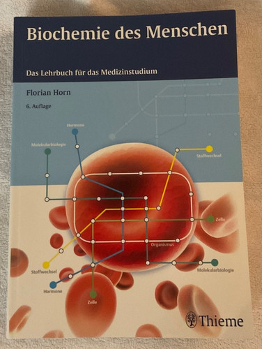 Biochemie des menschen - des, von