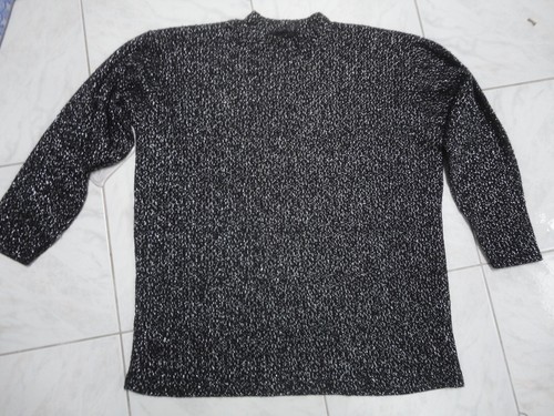 Damen pulli schwarz mit