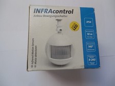 Kopp INFRAcontrol 140° LED Anbau-Bewegungsschalter IP54 weiss 812002517 (118)