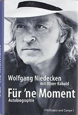 Für ne Moment: Autobiographie von Niedecken, Wolfgang | Buch | Zustand sehr gut