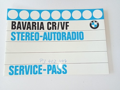 Original bmw bavaria vr - "bavaria, cr