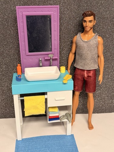 Barbie möbel badezimmer - möbel, -badezimmer