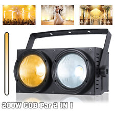 200W COB LED 2in1 Par DMX Audience Blinder Bühnenlicht Studio Theaterstrahler