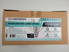9 METER!! Taubenabwehr Spikes Edelstahl Vogelschutz Vogelabwehr Vogelschreck