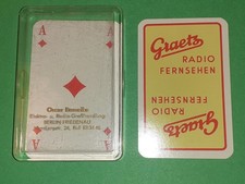 Werbe-Kartenspiel 50er Jahre