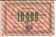 Stadt Mindelheim,10000 Mark
