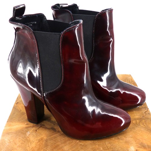 Topshop patent leder imitat - topshop,