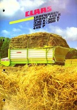 241384) Claas Ladewagen Sprint Prospekt 09/1989