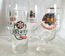 5x Gothaer*Skataktiv*Stern*Radeberger*Eichener*Bierglas*Tulpe*Sammlungsauflösung