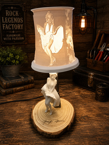 Marilyn monroe glamour lampe - marilyn,